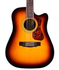 Guild Westerly D-2612CE Deluxe Antique 12-String Electro Acoustic Guitar - GWED26C12-1.jpg