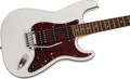 Fender Made in Japan Active Modern Stratocaster HSS Electric Guitar in Feather Grey - 5700300305-Angle.jpg