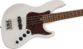 Fender Made in Japan Active Modern Jazz Bass Guitar in Feather Grey - 5702100305-Angle.jpg