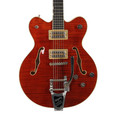 Second Hand Gretsch Broadkaster Flametop In Orange Stain 581 - SH-114-2581 (2).jpg