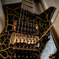 Jackson Pro Plus Series Brandon Ellis Signature Kelly KE27 Electric Guitar in Gold Crackle - 2919904500-Tremolo.jpg