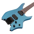 HILS NEXT HN3 Gen 1 Headless Electric Guitar in Satin Metallic Electric Blue - HN3SMEB-GEN1-Angle.jpg