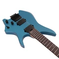 HILS NEXT HN3 Gen 1 Headless Electric Guitar in Satin Metallic Electric Blue - HN3SMEB-GEN1-Angle-2.jpg