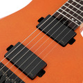 HILS NEXT HN3 Gen 1 Headless Electric Guitar in Satin Metallic Coral Orange - HN3SMCO-GEN1-Pickups.jpg