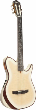 Ibanez TOD100FMN Tim Henson Tree of Death Thinline Acoustic Guitar in Toasted Marshmallow Matte - TOD100FMN_TMM_1X_01_E.jpg