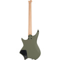 HILS NEXT HN3 Baritone Headless Electric Guitar in Satin Olive Drab - HN3BARSSMOLV-Back.jpg