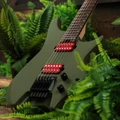HILS NEXT HN3 Baritone Headless Electric Guitar in Satin Olive Drab - HN3BARSSMOLV-Beauty-Right-Angle.jpg