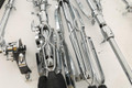 Second Hand Pearl Export Kit inc Hardware and cymbals 583 - SH-241-6583 (9).jpg