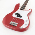 Second Hand Squier Precision Bass Satin Red 537 - SH-197-0537 (5).jpg