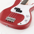 Second Hand Squier Precision Bass Satin Red 537 - SH-197-0537 (7).jpg