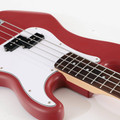 Second Hand Squier Precision Bass Satin Red 537 - SH-197-0537 (9).jpg
