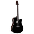 Alvarez Artist AD70CE Black Dreadnought Cutaway Acoustic Electric Guitar with LR Baggs StagePro Bronze - AD70CE-BLK-4.jpg
