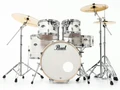 Pearl Export 20" Acoustic Drum Kit in Slipstream White - EXX705NBRC777-Pearl-Export-5pc-HWP834-SBRCYM-SW-1.jpg