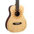 Martin LX2 Life Is Good Travel Acoustic Guitar - LX2 Life Is Good_Front Angle 1.jpg