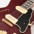 Second Hand D'Angelico Deluxe 59 Semi-Hollow Electric Guitar In Transparent Wine #033 - SH-91-0033 (7).jpg