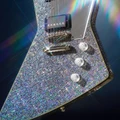 Epiphone Lzzy Hale Signature Explorer Custom Electric Guitar in Black Diamond Holographic Sparkle - EILHEXDSNH-Beauty-Controls.jpg