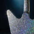 Epiphone Lzzy Hale Signature Explorer Custom Electric Guitar in Black Diamond Holographic Sparkle - EILHEXDSNH-Beauty-Set-Neck.jpg