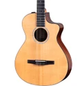 B Stock : Taylor 212ce-N Plus Grand Concert Nylon Acoustic Guitar - 001 - Taylor-212ce-N Plus-2203214001-FrontLeft-2024 cropped.jpg