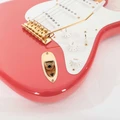 Second Hand Fender Custom Shop 1956 Strat Fiesta Red Old HW Birdseye Maple Neck 020 - SH-131-0020 (8).jpg