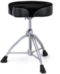 Mapex T865 Black Cloth Topped Stool - T865-Mapex-T865-Black-Cloth-Topped-Throne-Hero.jpg