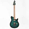 B Stock : Sterling by Music Man AX50 Axis Electric Guitar in Yucatan Blue - 001 - B-STAX50QMY-0001 (3).jpg