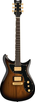 Gretsch Limited Edition Electromatic Black Limba CVT Electric Guitar in Sunburst - 2511500521_gre_ins_frt_1_rr.jpg