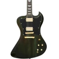 Woodrite Revelator Electric Guitar in Transparent Emerald Green - WR-RV-TEG-Body.jpg