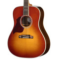 Gibson Songwriter Recording Artist Left-handed Electro Acoustic Guitar with Baggs HiFi DNA in Rosewood Burst - MCSSSWRAHFRBL_3_Front cropped.jpg
