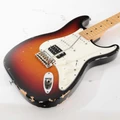 Second Hand Suhr Classic S HSS Electric Guitar In Relic Sunburst #638 - SH-114-2638 (5).jpg