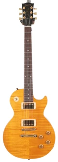 Second Hand Gibson Les Paul Junior Special Plus Electric Guitar In Transparent Amber #174 - SH-221-0174 (3).jpg