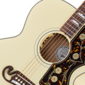 Gibson SJ-200 Standard Electro Acoustic Guitar with Baggs HiFi DNA in Classic White - MCJB20HFCW_7_SoundHole-1200x1200-28e5ebb.jpg