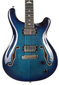 Second Hand PRS SE Hollowbody II Electric Guitar In Peacock Blue #184 - SH-91-0184 (2).jpg