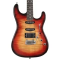 Second Hand Valley Arts Custom Pro HSS Electric Guitar In 3 Tone Sunburst #855 - SH-197-0855 (2).jpg