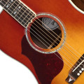 Gibson Songwriter Recording Artist EC Left-handed Electro Acoustic Guitar in Rosewood Burst - MCSSSWRAHFRBL_7_SoundHole.jpg