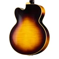 Gibson Custom 1957 L-5CES Reissue Hollow Body Electric Guitar in Vintage Sunburst - 57L5CESVOVSGH1_2_BackBody.jpg