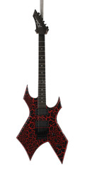 B Stock : BC Rich Warlock Legacy Floyd Rose Guitar in Red Crackle - 029 - B-WARLEGACY-0029 (3).jpg