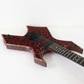 B Stock : BC Rich Warlock Legacy Floyd Rose Guitar in Red Crackle - 029 - B-WARLEGACY-0029 (11).jpg