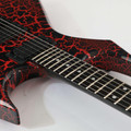 B Stock : BC Rich Warlock Legacy Floyd Rose Guitar in Red Crackle - 029 - B-WARLEGACY-0029 (12).jpg