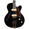 Second Hand D'Angelico Excel 59 Hollowbody Electric Guitar In Black #121 - SH-131-0121 (2).jpg
