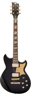 Reverend Kyle Shutt Signature Mk II Electric Guitar in Midnight Black - REV-KS-BK-1.jpg