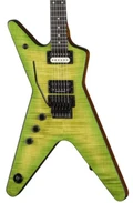 Dean Left Handed ML 79 Floyd Electric Guitar in FM Duncans Slime - ML79FFMSDSLML.jpg