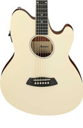 Ibanez TCY10E-IVH Talman SeriesElectro Acoustic Guitar in Ivory - TCY10E-IVH-1.jpg
