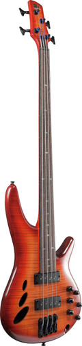 Ibanez SRD900F-BTL SR-Series Fretless Bass Guitar in Brown Topaz Burst Low Gloss - SRD900F-BTL (5).jpg