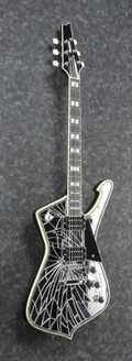 Ibanez PS1CM Paul Stanley Signature Electric Guitar in Cracked Mirror - PS1CM (3).jpg