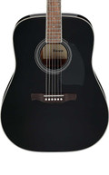 Ibanez PF15-BK Acoustic Guitar in Black - PF15BK-1.jpg