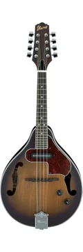 Ibanez M510E A-Style Electro Acoustic Mandolin in Open Pore Vintage Sunburst - M510E-OVS-2.jpg
