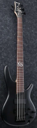 Ibanez K5-BKF in Fieldy Signature 5-String Bass Guitar in Black Flat - K5-BKF (5).jpg
