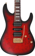 Ibanez KIKO300-RRT Kiko Laureiro Signature Electric Guitar in Ruby Red Sunburst Flat - KIKO300-RRT (7).jpg