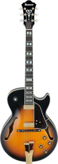 Ibanez GB10SE-BS George Benson Signature GB Special Hollow-Body Electric Guitar in Brown Sunburst - GB10SE-BS (1)-2.jpg