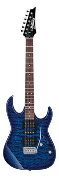 Ibanez GRX70QA-TEB GIO Series Electric Guitar in Transparent Blue Burst - GRX70QA-TEB-2.jpg